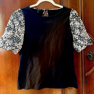 Talbots Black & White Shirt